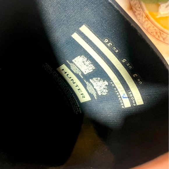 HUNTER High Black Rain Boots - Picture 5 of 6